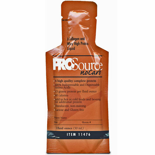 ProSource NoCarb Protein Supplement 1 oz Bottles Unflavored 100Case